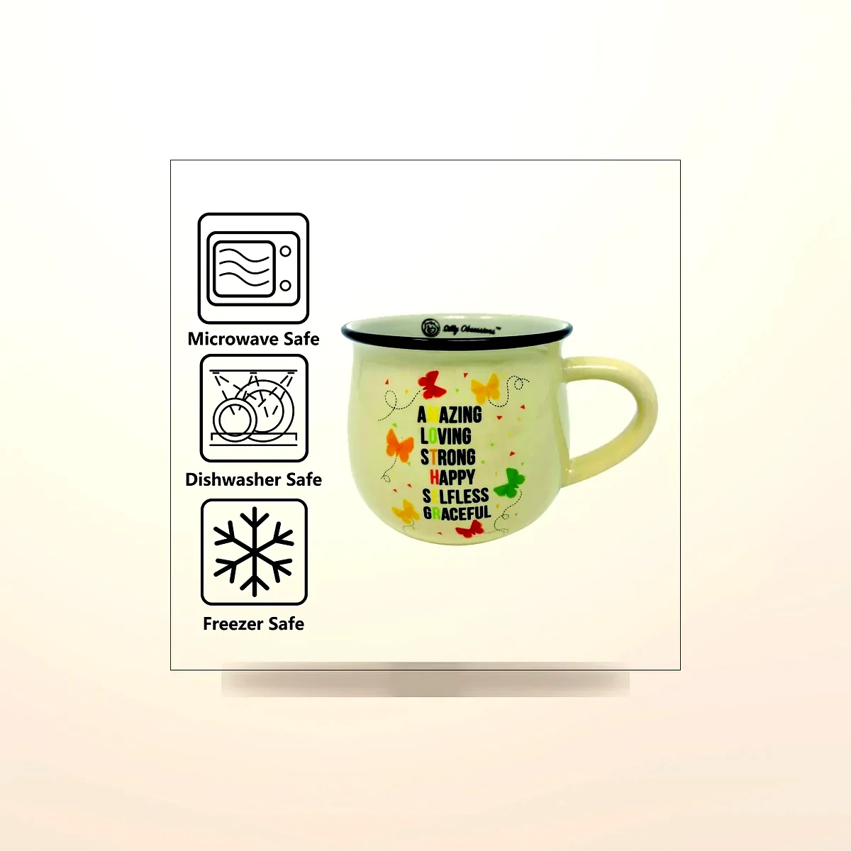 Butterfly Mother Mug — product photo