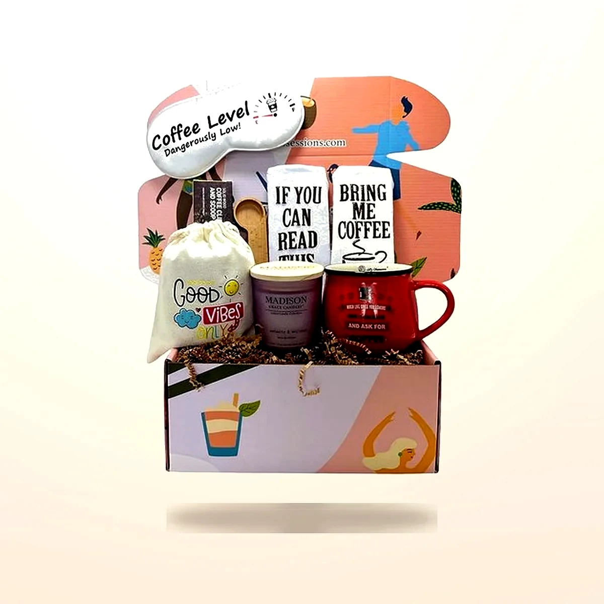 Coffee Lover Gift Basket for Mom — product photo