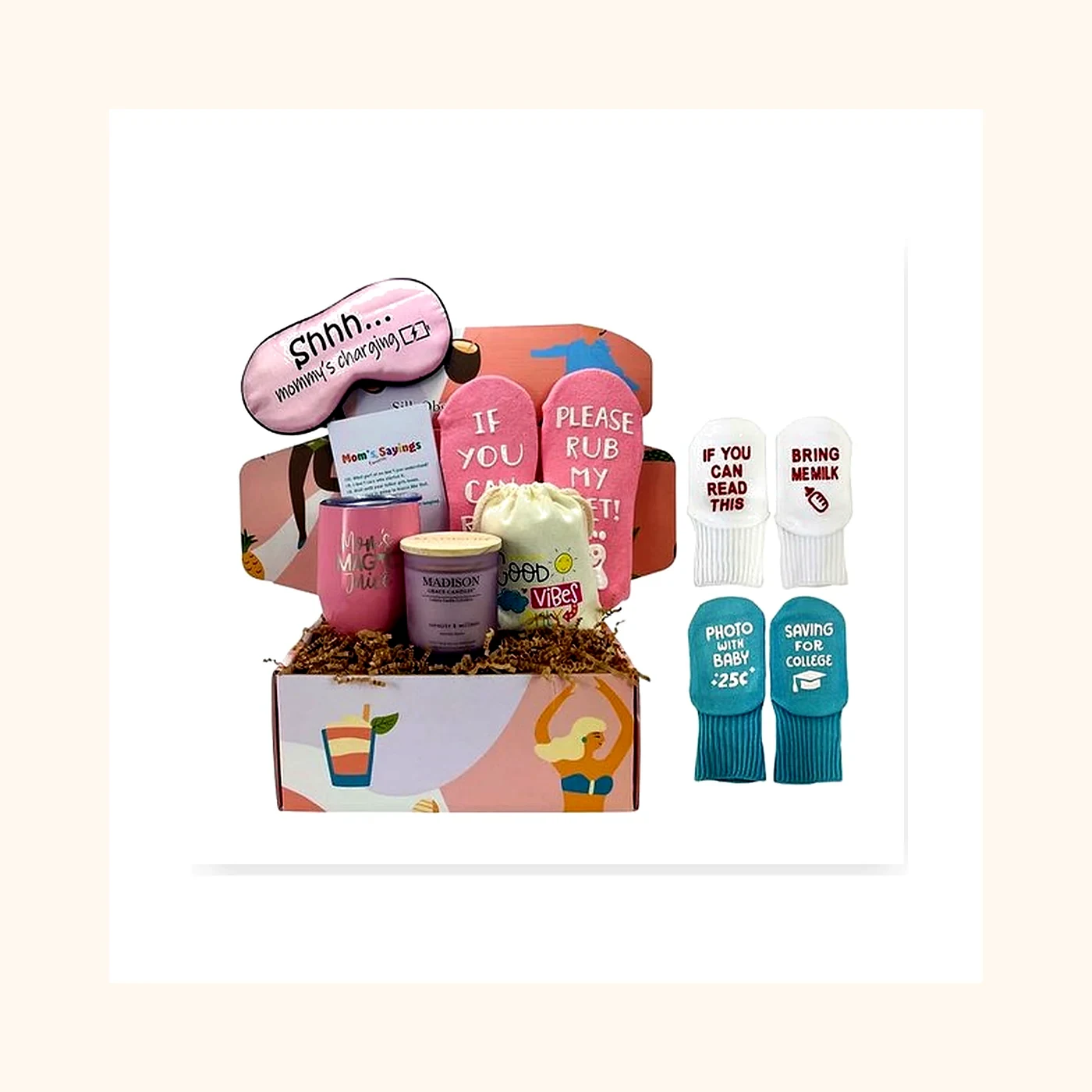 New Mom Care Package Gift Box — product photo